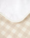 Nobodinoz Mozart Verschoningsmatje waterproof - Ivory Checks