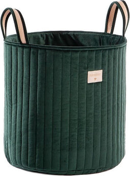 Nobodinoz Opbergmand Savanna Velvet Groen