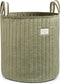 Nobodinoz Opbergmand Savanna Velvet I Olive Green
