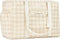 Nobodinoz Opera Luiertas waterproof 29x46x20cm - Ivory checks