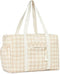 Nobodinoz Opera Luiertas waterproof 29x46x20cm - Ivory checks