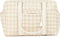 Nobodinoz Opera Luiertas waterproof 29x46x20cm - Ivory checks