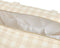 Nobodinoz Opera Luiertas waterproof 29x46x20cm - Ivory checks