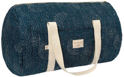 Nobodinoz Stories Weekendtas 45x30x30cm - Gold Bubble Night Blue