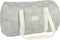 Nobodinoz Stories Weekendtas 45x30x30cm - White Gatsby Antique Green
