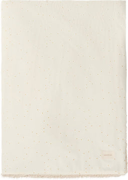 Nobodinoz Stories Winter deken 100x140cm - Honey Sweet Dots Natural