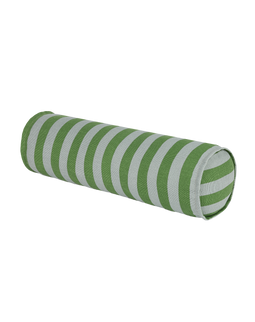 Nobodinoz Vibes Cilinderkussen - Ø18x50cm - Green Blue Stripes