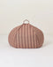 Nobodinoz Vibes zitzak - Ø70xH30cm - Pink Mauve Stripes