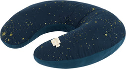 Nobodinoz Zwangerschapskussen - Gold Stella / Night Blue - Sunrise - Voedingskussen