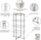 Brabantia HangOn Droogtoren - 30 m - Inklapbaar - Matt Black