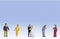 NOCH 0012861 H0 Bruiloft figuren Kant-en-klare module, Scène met geluid