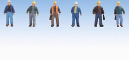NOCH 0015057 H0 Bouwvakkers figuren Geverfd