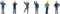NOCH 0015279 H0 Rangeerders tijdperk III&IV. figuren Geverfd, Staand