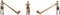 NOCH 0015579 H0 Alpenhoornspelers figuren Geverfd, Staand