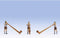 NOCH 0015579 H0 Alpenhoornspelers figuren Geverfd, Staand