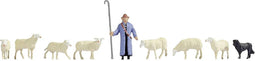 NOCH 0036748 N Schapen en herder figuren Geverfd, Staand