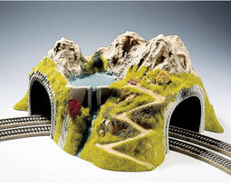 NOCH 05180 H0 Tunnel 2-sporig Kant-en-klaar model, Gebogen