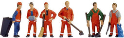 NOCH 15029 H0 Stadsreiniging figuren Geverfd, Staand