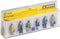NOCH 15220 H0 Reizigers figuren Geverfd, Staand