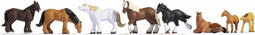NOCH 15762 H0 Koudbloedpaarden figuren Kant-en-klaar model