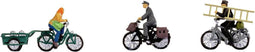 NOCH 15902 H0 Fietsers figuren Geverfd