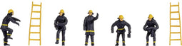 NOCH 18001 H0 Brandweer figuren Geverfd, Staand