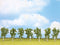 NOCH 25096 Set bomen Berk 100 tot 100 mm Groen 7 stuk(s)