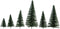 NOCH 26830 Set bomen Zilverspar 50 tot 140 mm Donkergroen 25 stuk(s)