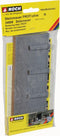 NOCH 34856 PROFI plus N Steunmuur Hardschuim model, Geverfd