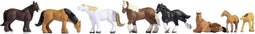 NOCH 36762 N Koudbloedpaarden figuren Kant-en-klaar model