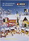 NOCH 36997 N Adventskalender met figuren figuren Geverfd