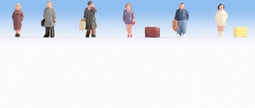 NOCH 44201 Z Reizigers figuren Geverfd, Staand