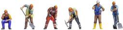 NOCH 44501 Z Bouwvakkers figuren Kant-en-klaar model