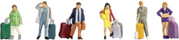 NOCH 45223 TT Reizigers figuren Geverfd, Staand