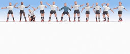 NOCH 45965 TT Set figuren voetbalteam figuren