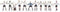 NOCH 45965 TT Set figuren voetbalteam figuren