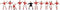NOCH 45967 TT Set figuren voetbalteam figuren