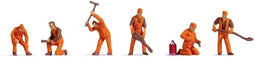 NOCH 47012 TT Spoorwerkers figuren Geverfd, Staand