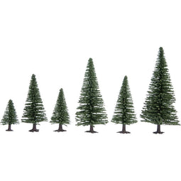 NOCH Hobby 26820 Set bomen Zilverspar 50 tot 140 mm Donkergroen 25 stuk(s)