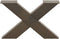 vidaXL - Salontafelpoten - 2 - st - X-vormig - 50x(30-31) - cm - staal - naturel