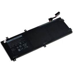 Dell XPS 15 9560 9570 - Accu type 62MJV - 11.4V 5100 mAh - Zwart