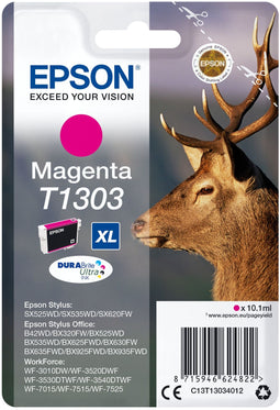 Epson T1303 - Inktcartridge - Origineel - Magenta