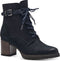 Tamaris - Enkellaarsje - Hakhoogte 7 cm - Blauw