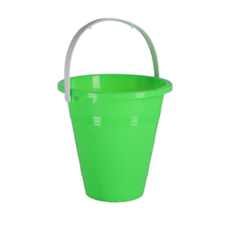 Emmer met Handvat - Speelgoed Emmer - Groen - Ø 15 cm x 12 cm H