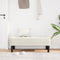 vidaXL - Ligbed - Crème - 113 - cm - Velvet