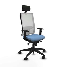 Bureaustoel Piqueras y Crespo 1D066N1 Hemelsblauw