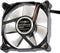 NoiseBlocker Multiframe M8-S1 PC-ventilator Zwart, Grijs (transparant) (b x h x d) 80 x 80 x 25 mm