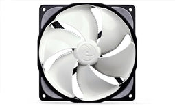 NoiseBlocker NB-eLoop ITR-B12-PS PC-ventilator Wit, Zwart (b x h x d) 120 x 120 x 25 mm