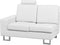 STOCKHOLM - Hoekbank - Wit - Linkerzijde - 290 cm - Leer