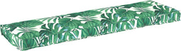 vidaXL - Ligbedkussen - Bladerenpatroon - 140x40x8 - cm - Oxford - Stof